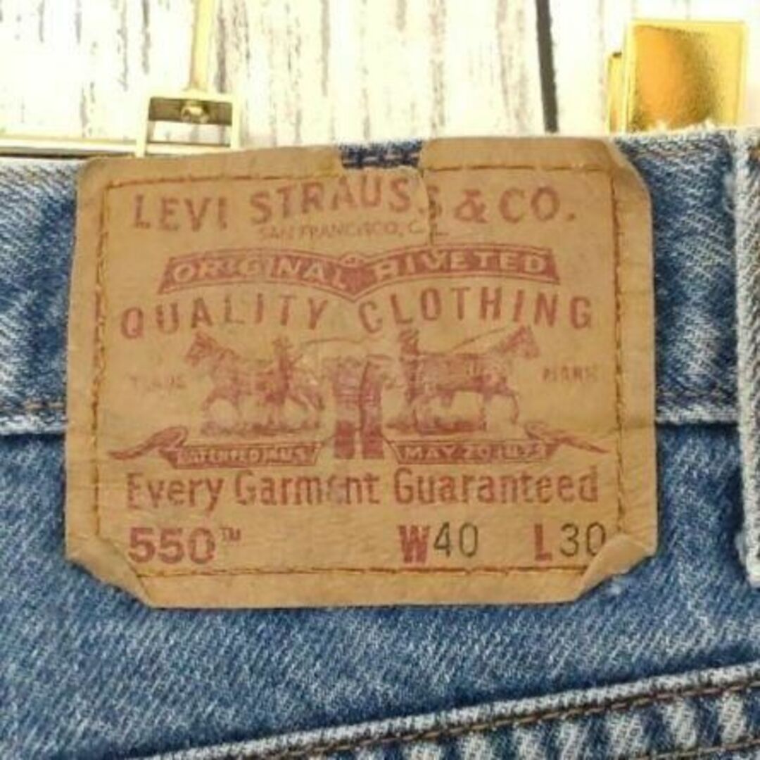 Levi's(リーバイス)の99年リーバイス550デニムパンツジーンズインディゴW40L30（926） メンズのパンツ(デニム/ジーンズ)の商品写真