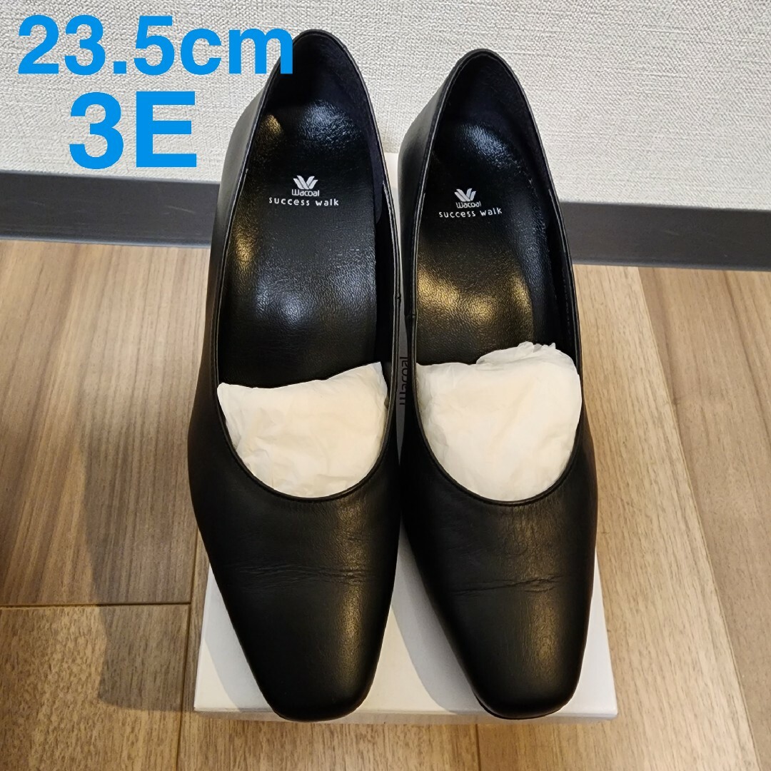 Wacoal(ワコール)のワコール　パンプス　23.5cm 3E　本革 レディースの靴/シューズ(ハイヒール/パンプス)の商品写真