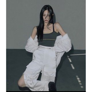 バブルス(Bubbles)のmelt the lady pocket slit pants(カジュアルパンツ)