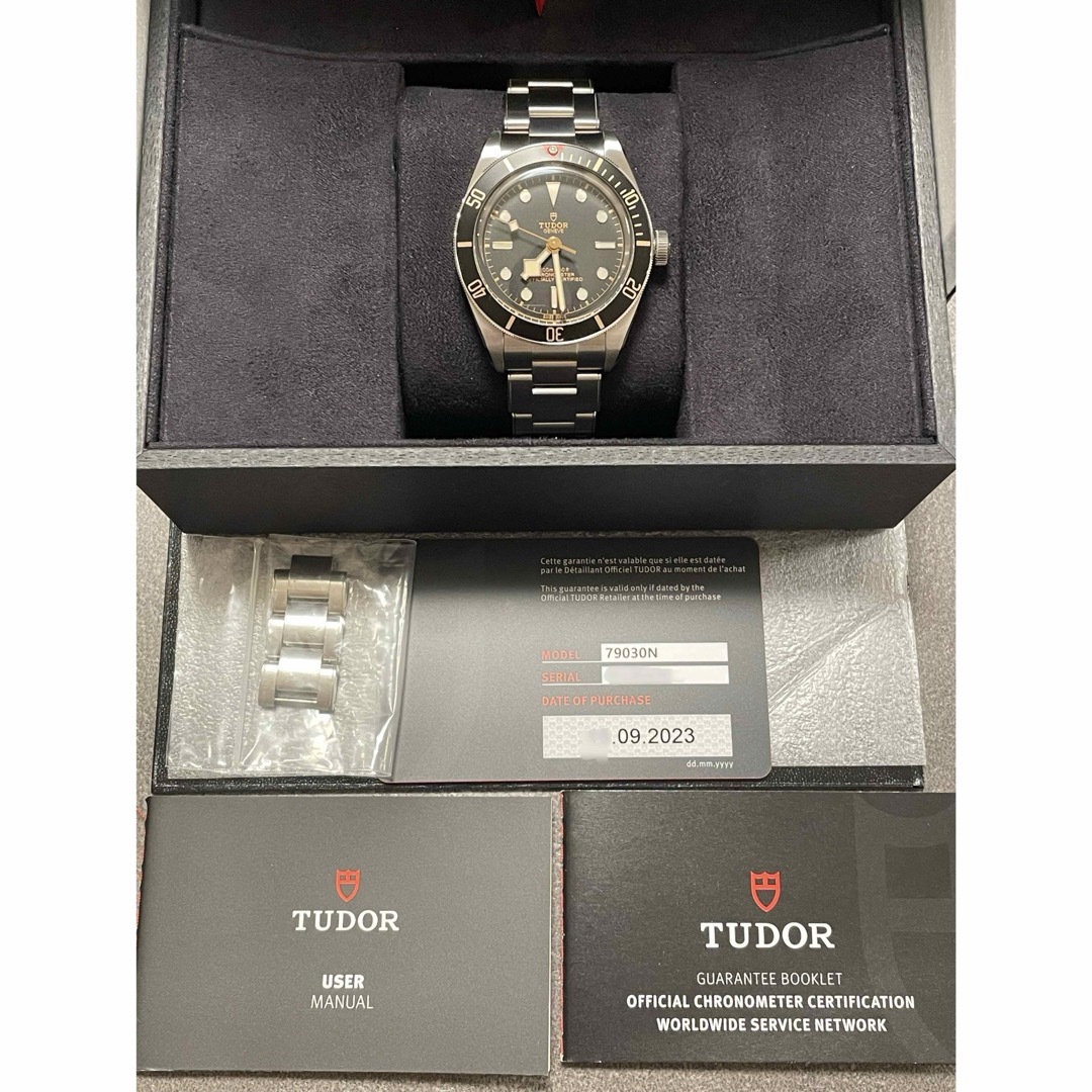Tudor(チュードル)の《3/29迄値下げ》【2023年9月保証書】チューダー ブラックベイ58 メンズの時計(腕時計(アナログ))の商品写真