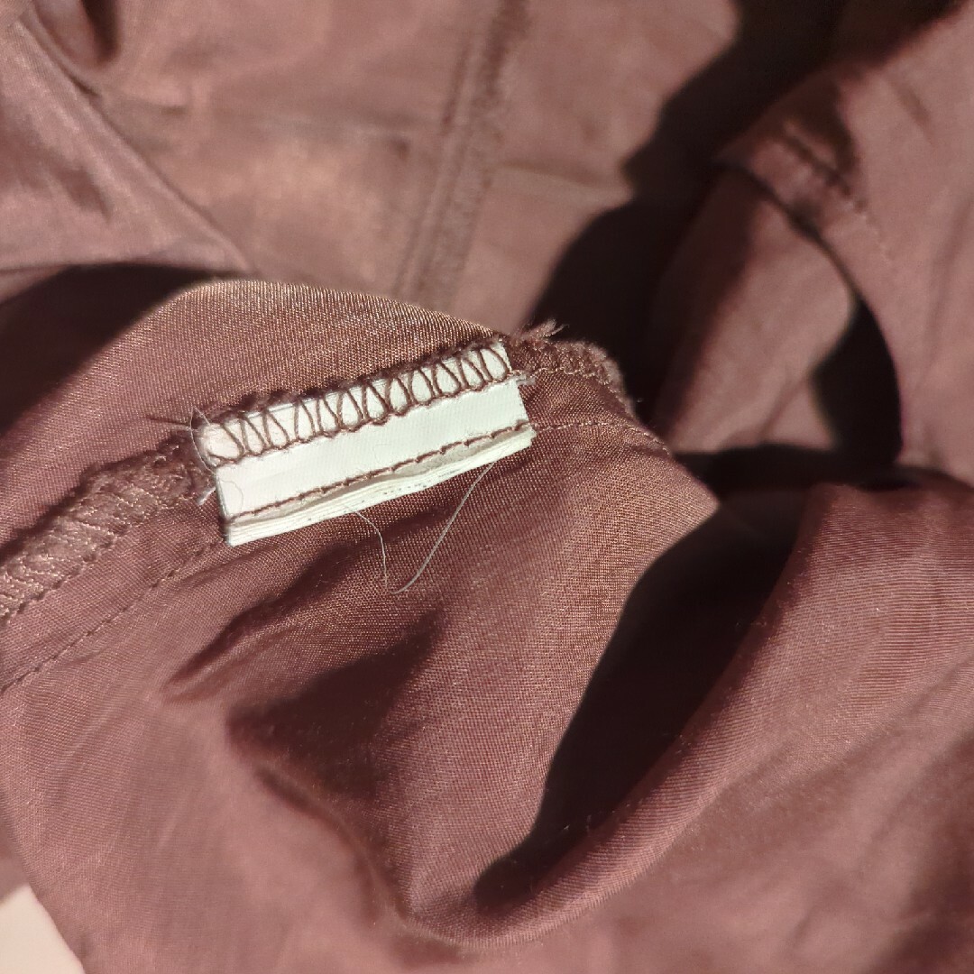 RayCassin(レイカズン)のレディース半袖シャツ ブラウン レディースのトップス(シャツ/ブラウス(半袖/袖なし))の商品写真