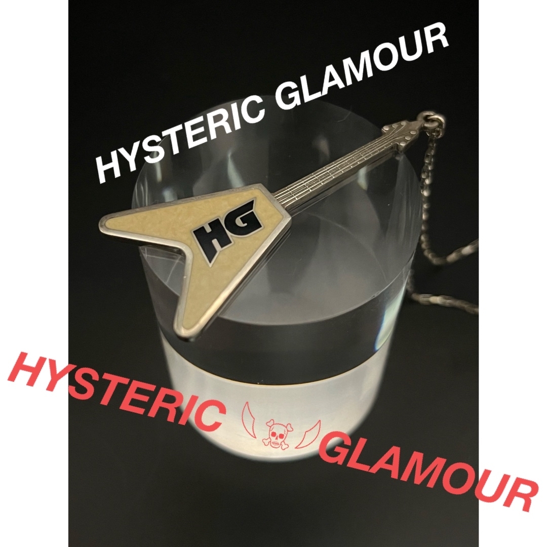 HYSTERIC GLAMOUR(ヒステリックグラマー)の1999年製　HYSTERIC GLAMOUR HG ギター ネックレス レディースのアクセサリー(ネックレス)の商品写真