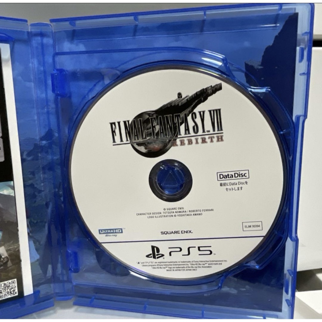 PlayStation(プレイステーション)のPS5 ファイナルファンタジーVII リバース 初期出荷版 即発送可能 エンタメ/ホビーのゲームソフト/ゲーム機本体(家庭用ゲームソフト)の商品写真
