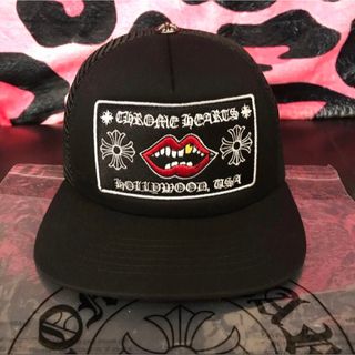 クロムハーツ(Chrome Hearts)のCHROME HEARTS クロムハーツ　CAP 帽子　刺繍 マッティボーイ　黒(キャップ)