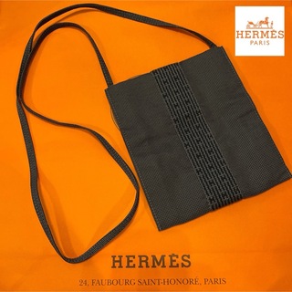 Hermes - ☆美品 フランス製 HERMES エルメス エールライン ポシェット☆