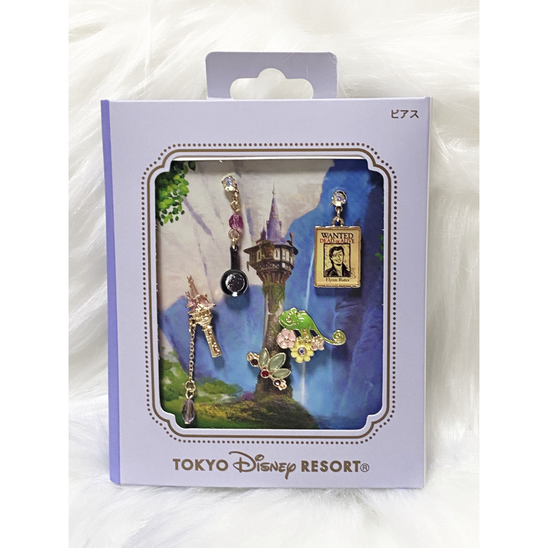 Disney(ディズニー)の新品 東京ディズニーリゾート限定  塔の上のラプンツェル ピアス5個 レディースのアクセサリー(ピアス)の商品写真