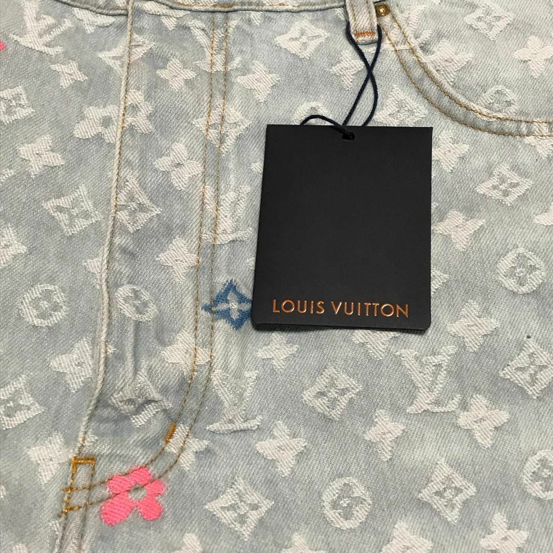 LOUIS VUITTON(ルイヴィトン)の32　ルイヴィトン モノグラム デニム タイラー LV  Tyler メンズのパンツ(デニム/ジーンズ)の商品写真