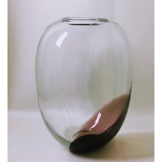 【美品】HAND MADE QUALITYフラワーベース　花瓶（アンティーク）(花瓶)
