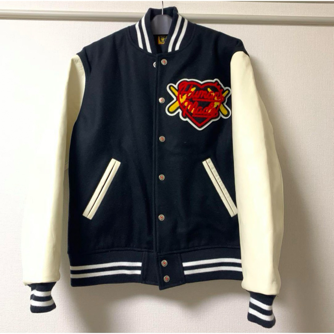 HUMAN MADE - KAWS x HUMAN MADE VARSITY JACKET #1 Mサイズの HUMAN MADE - KAWS x HUMAN MADE VARSITY JACKET #1 Mサイズの
