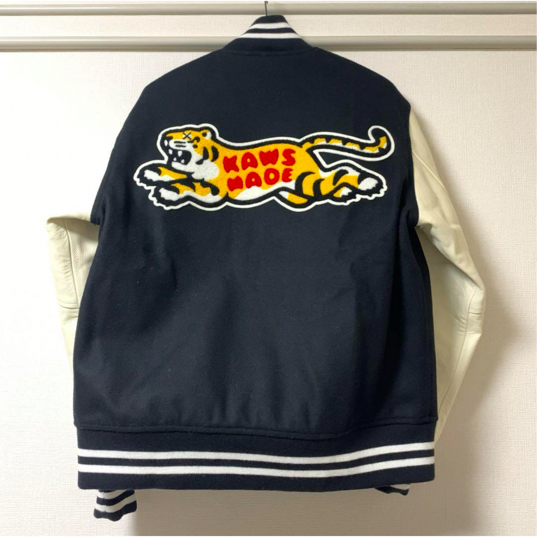 HUMAN MADE - KAWS x HUMAN MADE VARSITY JACKET #1 Mサイズの HUMAN MADE - KAWS x HUMAN MADE VARSITY JACKET #1 Mサイズの