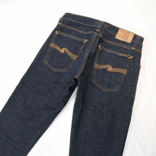 ヌーディジーンズ(Nudie Jeans)のヌーディージーンズ TWILL RINSED ローライズスキニージーンズ W28(デニム/ジーンズ)