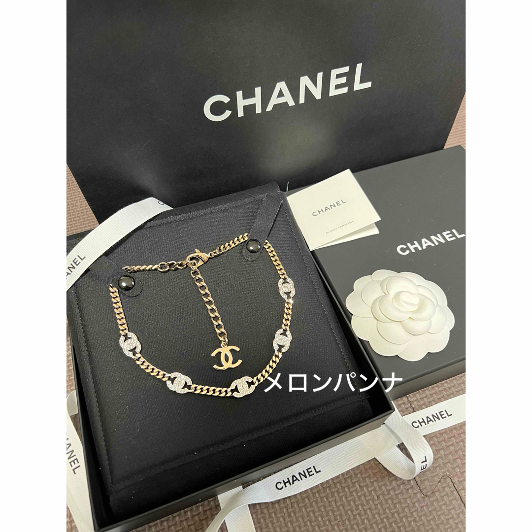 CHANEL - 新品 CHANEL チョーカー CCマーク ジェニー着用の通販 CHANEL - 新品 CHANEL チョーカー CCマーク ジェニー着用の通販