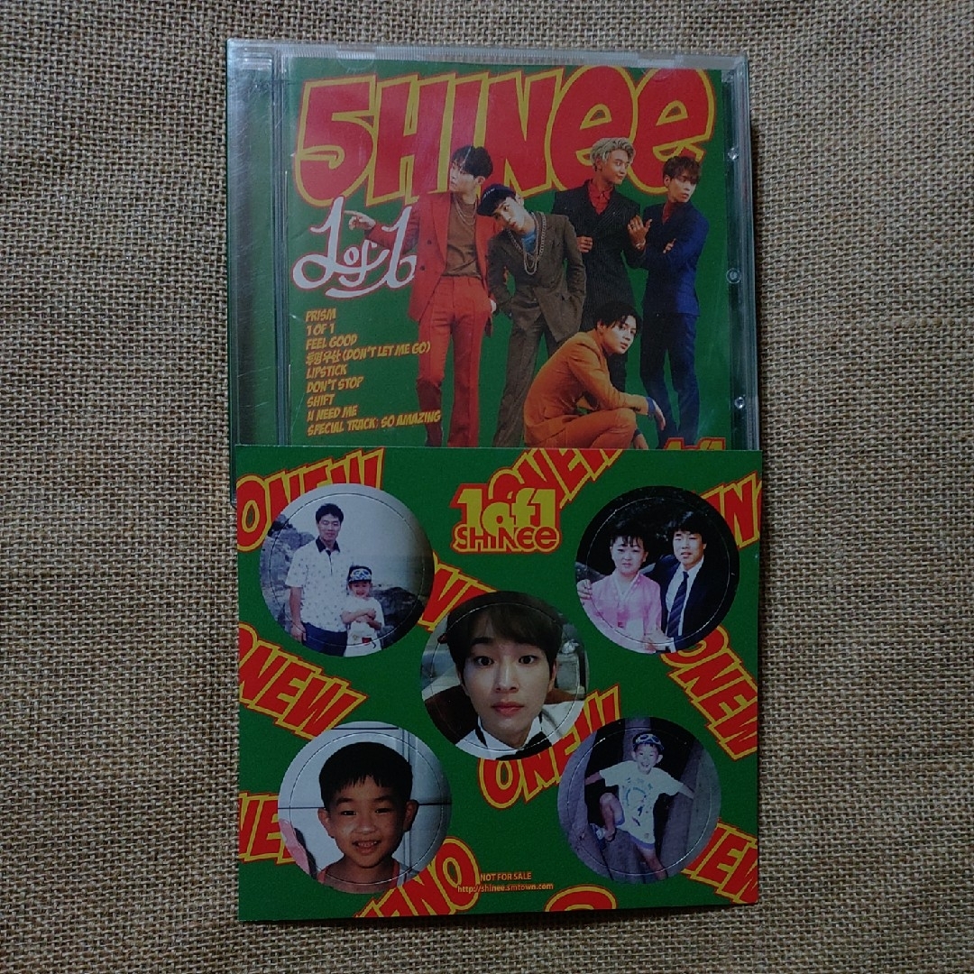 SHINee(シャイニー)のSHINee「1of1」韓国盤 エンタメ/ホビーのCD(K-POP/アジア)の商品写真