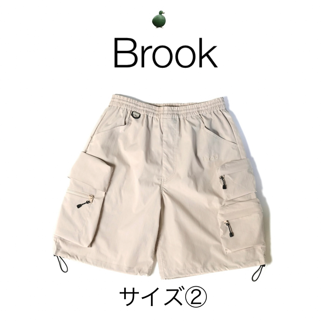 1LDK SELECT(ワンエルディーケーセレクト)のBeige) Brook fishing short pants  ②サイズ レディースのパンツ(ショートパンツ)の商品写真