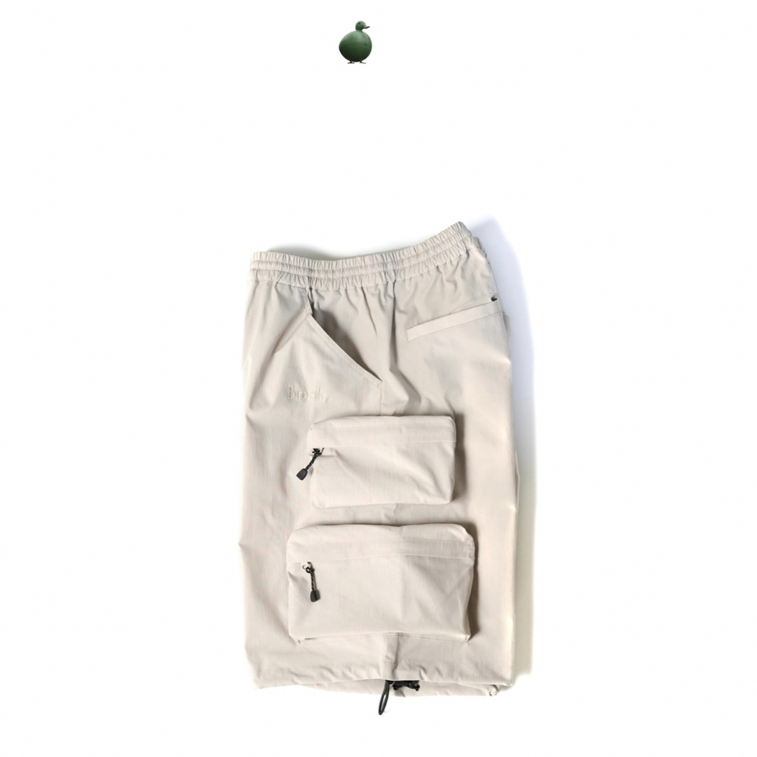 1LDK SELECT(ワンエルディーケーセレクト)のBeige) Brook fishing short pants  ②サイズ レディースのパンツ(ショートパンツ)の商品写真