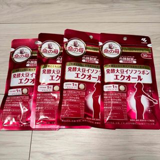 コバヤシセイヤク(小林製薬)の小林製薬の栄養補助食品 発酵大豆イソフラボン エクオール 30日分 4個(その他)