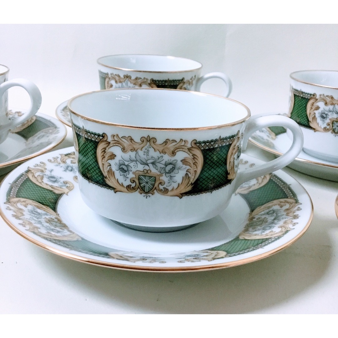 Noritake(ノリタケ)のNoritake ノリタケ☆カップ＆ソーサー　6客セット インテリア/住まい/日用品のキッチン/食器(グラス/カップ)の商品写真