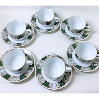 Noritake - Noritake ノリタケ☆カップ＆ソーサー　6客セット