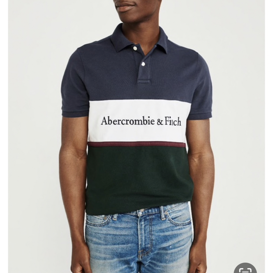 Abercrombie&Fitch(アバクロンビーアンドフィッチ)のアバクロ　Sサイズ メンズのトップス(ポロシャツ)の商品写真