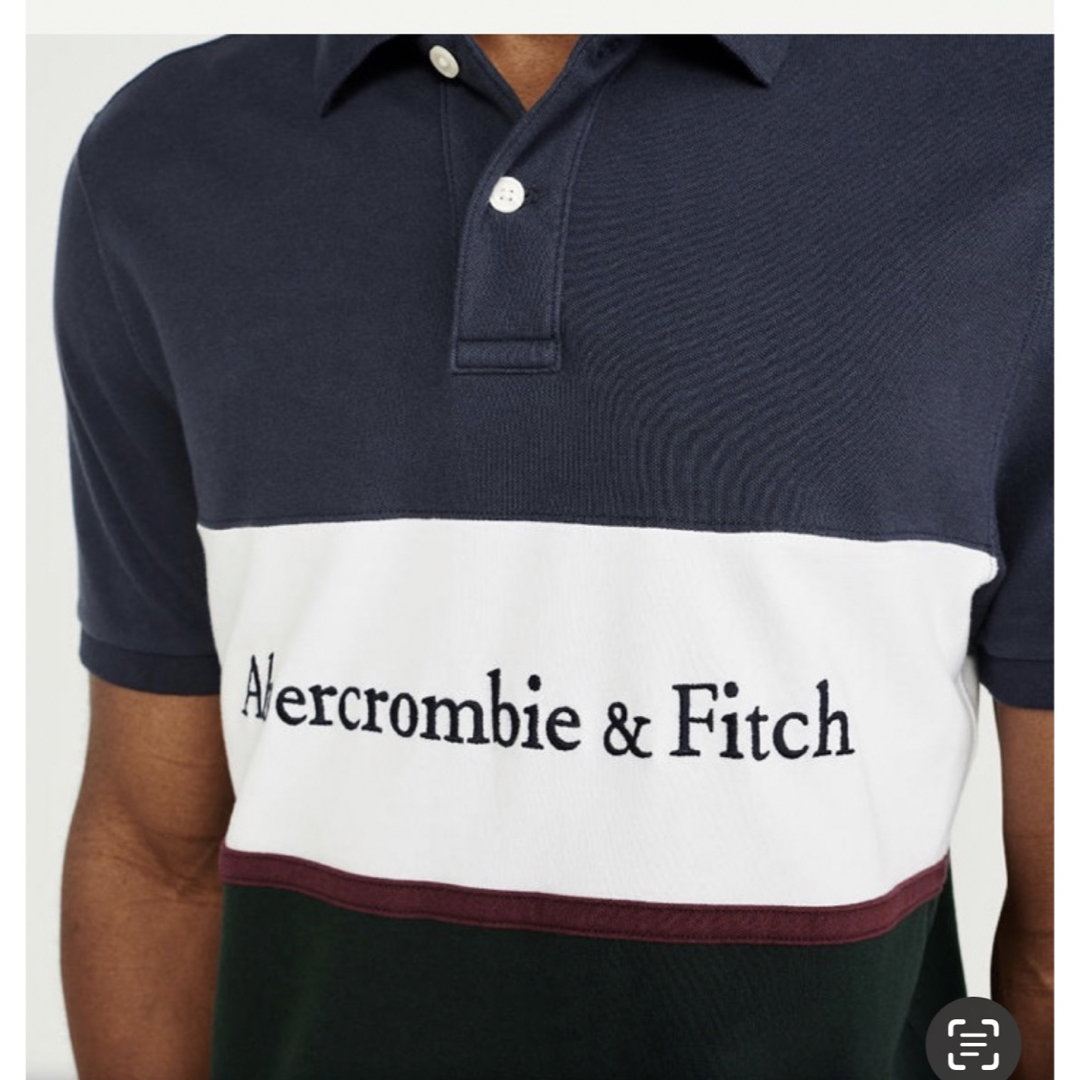 Abercrombie&Fitch(アバクロンビーアンドフィッチ)のアバクロ　Sサイズ メンズのトップス(ポロシャツ)の商品写真