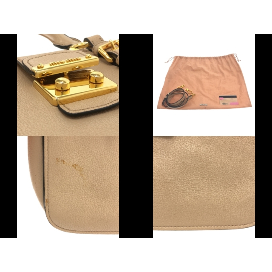 miumiu(ミュウミュウ)のミュウミュウ ハンドバッグ マドラス レディースのバッグ(ハンドバッグ)の商品写真