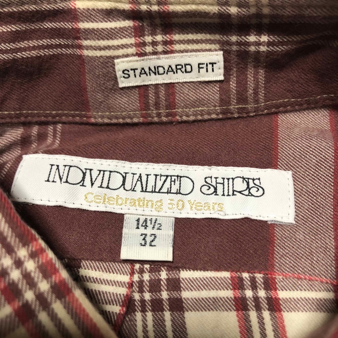 INDIVIDUALIZED SHIRTS(インディヴィジュアライズドシャツ)の【USA製】INDIVIDUALIZED SHIRTS 50周年BDシャツS〜M メンズのトップス(シャツ)の商品写真