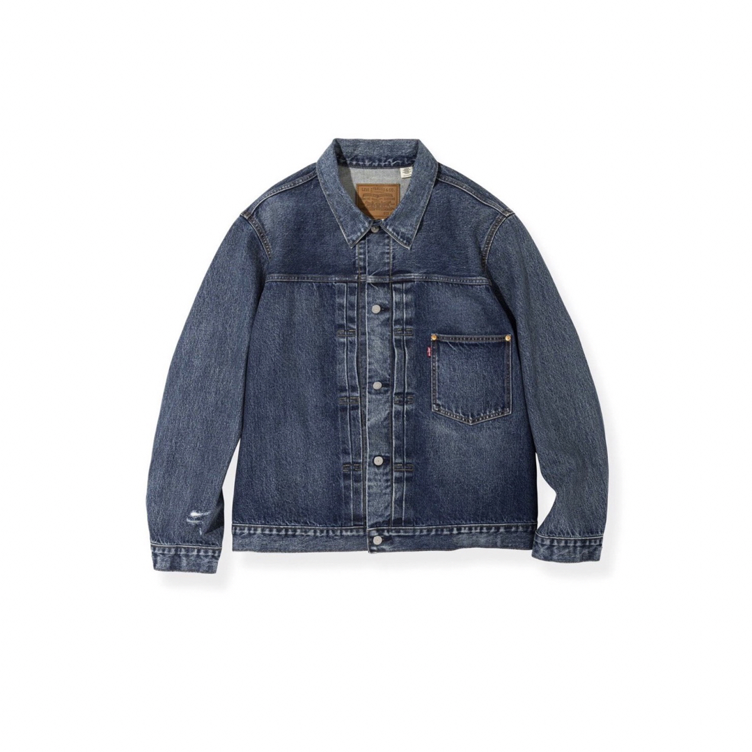 Levi's(リーバイス)の完売品　levi's 別注　1st jkt selvedge indigo メンズのジャケット/アウター(Gジャン/デニムジャケット)の商品写真