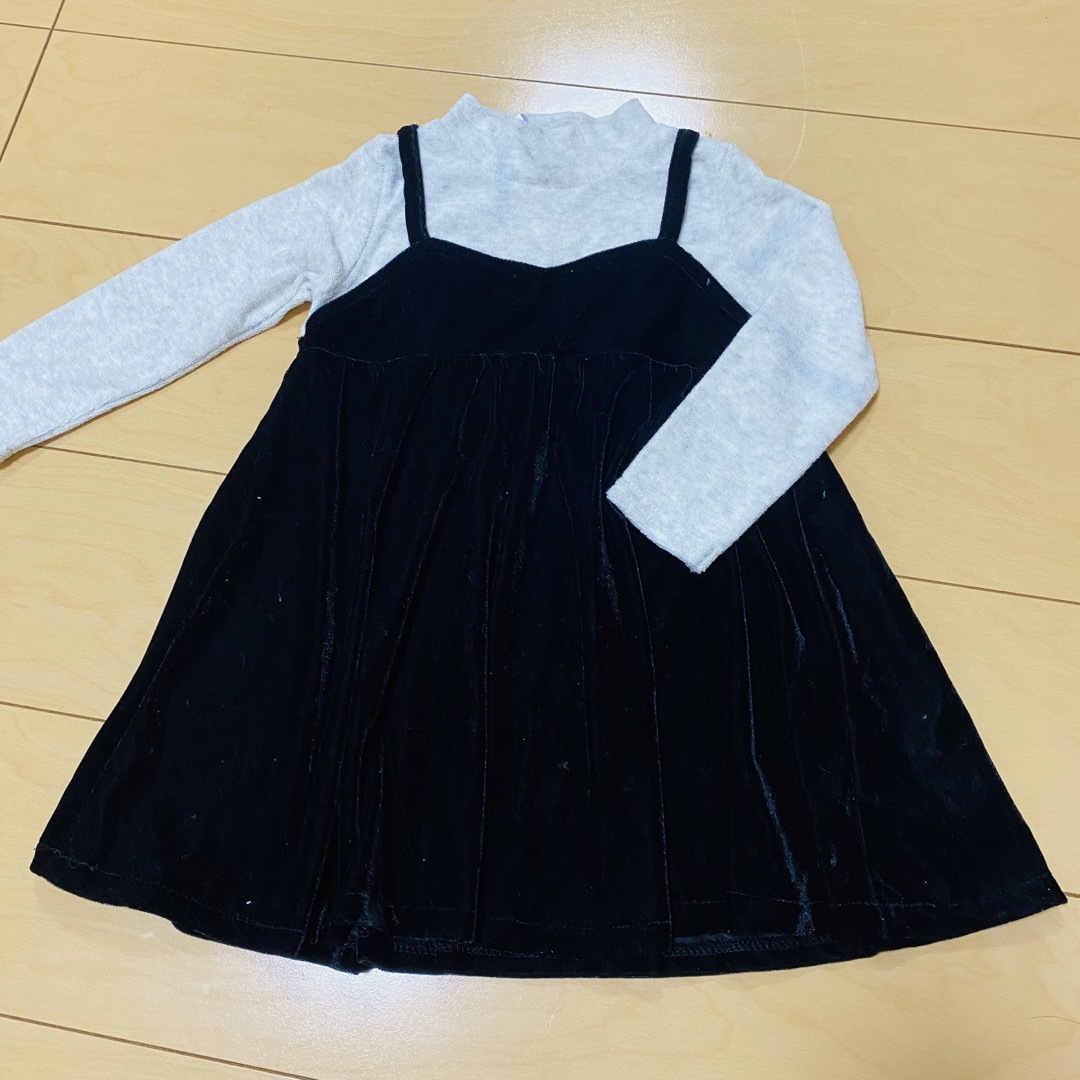 女の子 キッズ服 95 4点セット キッズ/ベビー/マタニティのキッズ服女の子用(90cm~)(ワンピース)の商品写真