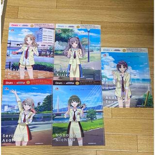 モリナガセイカ(森永製菓)の森永　ダース　アイドルマスター　シャイニーカラーズ　クリアファイル(キャラクターグッズ)