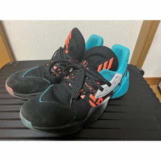 アディダス(adidas)のAdidas Harden Vol.4 CoralHiResAqua28.5cm(スニーカー)