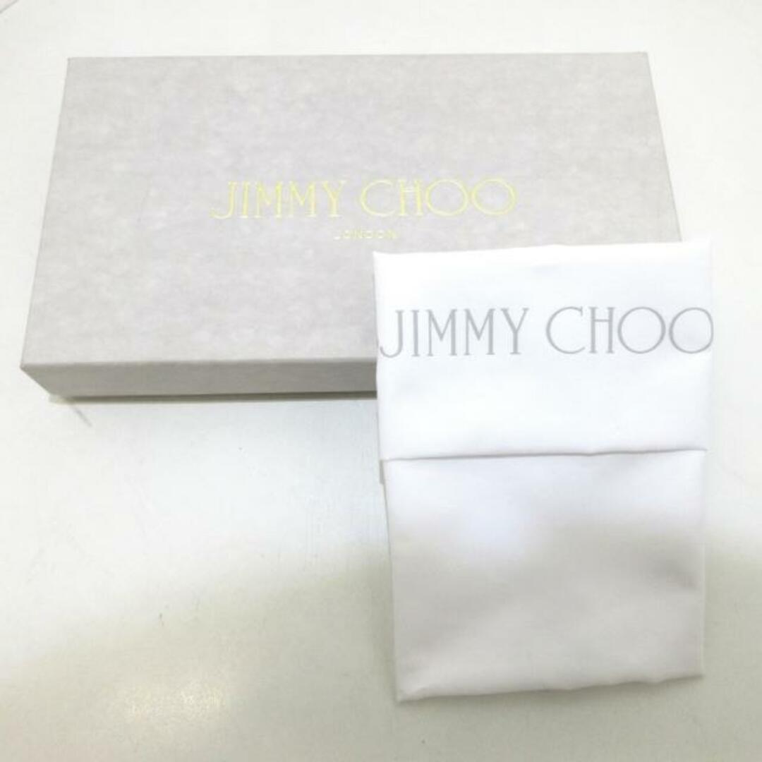 JIMMY CHOO(ジミーチュウ)のジミーチュウ 長財布美品  クーパー グレー レディースのファッション小物(財布)の商品写真