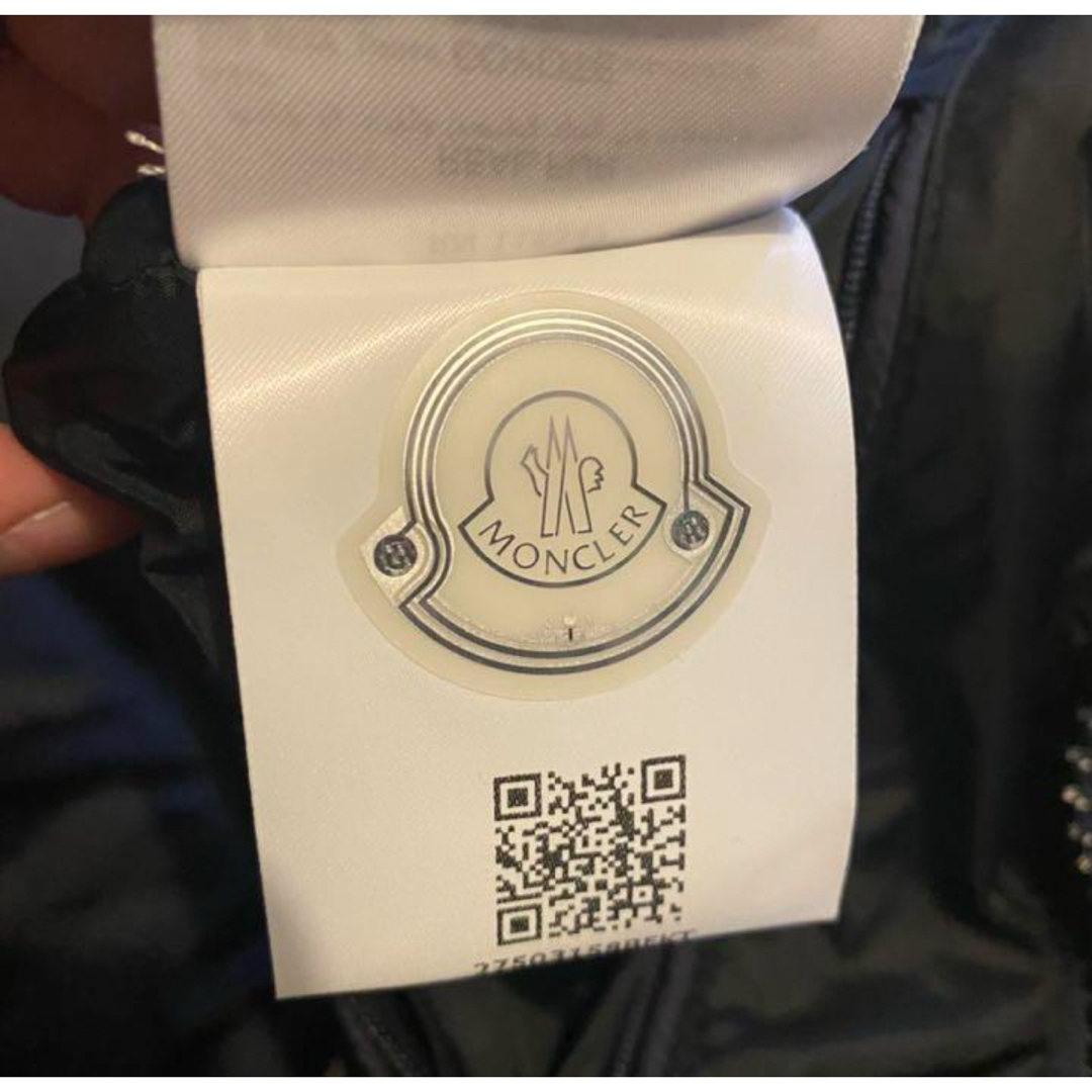 MONCLER(モンクレール)の希少 モンクレール MARQUE 国内正規品 ネイビー サイズ０ メンズのジャケット/アウター(ダウンジャケット)の商品写真