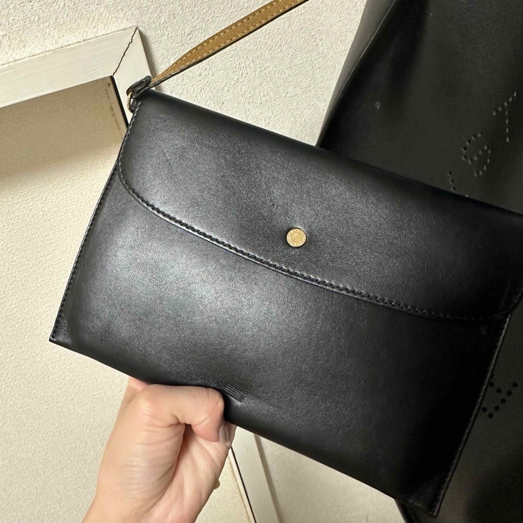 Stella McCartney(ステラマッカートニー)のステラマッカートニー定番トートバッグ🖤ブラック♪超美品 レディースのバッグ(トートバッグ)の商品写真