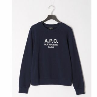 アーペーセー(A.P.C)の★美品★ A.P.C. アーペーセー ロゴ刺繍 スウェット トレーナー(トレーナー/スウェット)