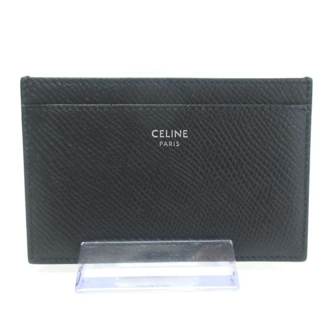 celine(セリーヌ)のセリーヌ カードケース美品  - 黒 レザー レディースのファッション小物(名刺入れ/定期入れ)の商品写真