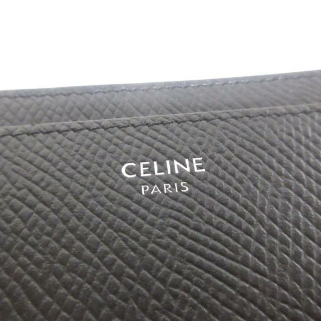 celine(セリーヌ)のセリーヌ カードケース美品  - 黒 レザー レディースのファッション小物(名刺入れ/定期入れ)の商品写真