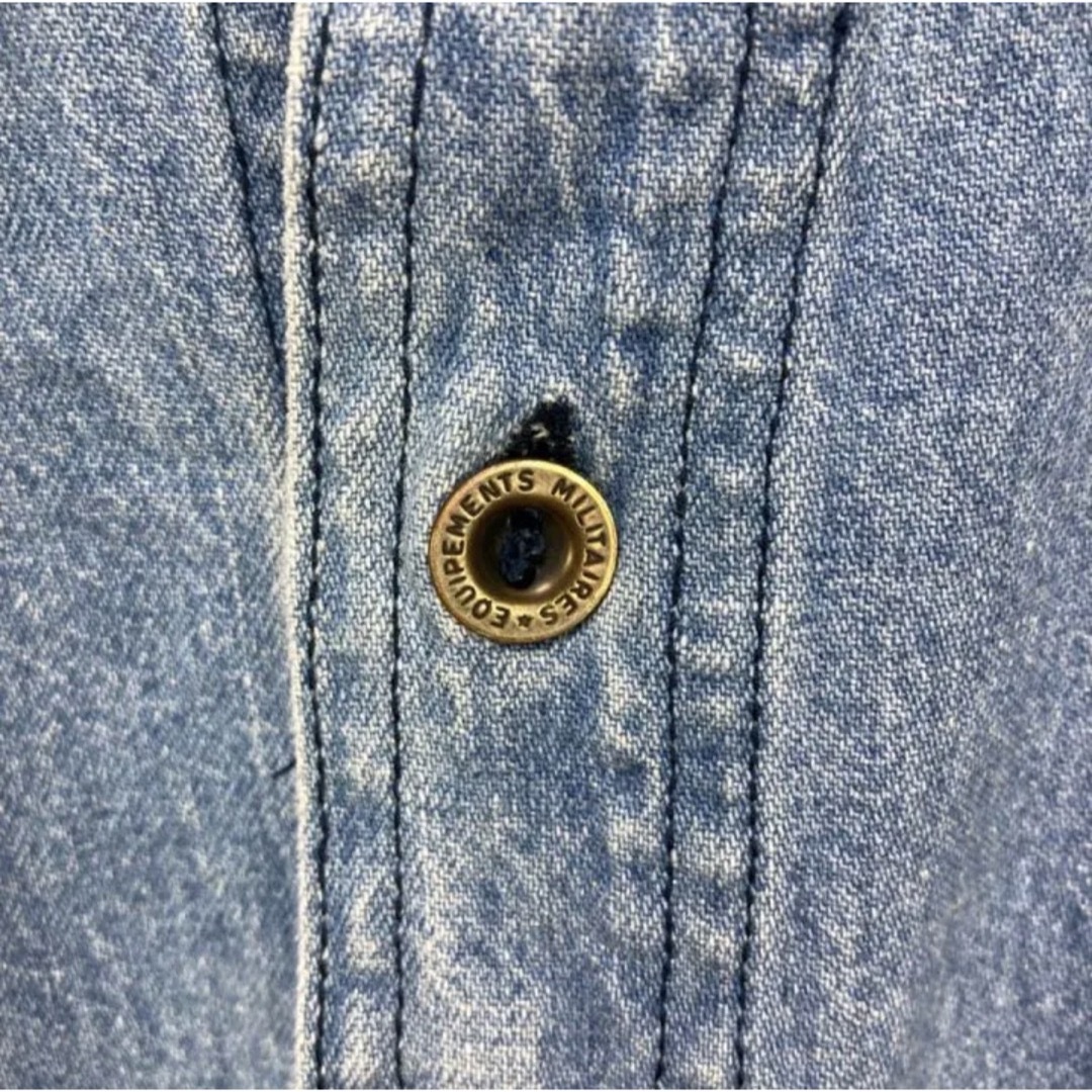 ケニントン メキシコ製 ヴィンテージ USサイズ デニム ワークシャツ メンズのトップス(シャツ)の商品写真