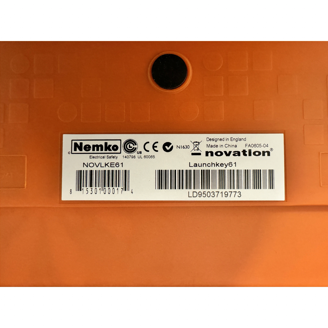 novation(ノベーション)のnovation LAUNCHKEY 61 楽器のDTM/DAW(MIDIコントローラー)の商品写真