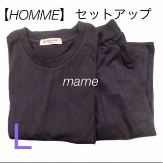 ジェラートピケ(gelato pique)の定価以下!!未使用✨️HOMME Тシャツ＆ハーフパンツ☆Lサイズ(ルームウェア)