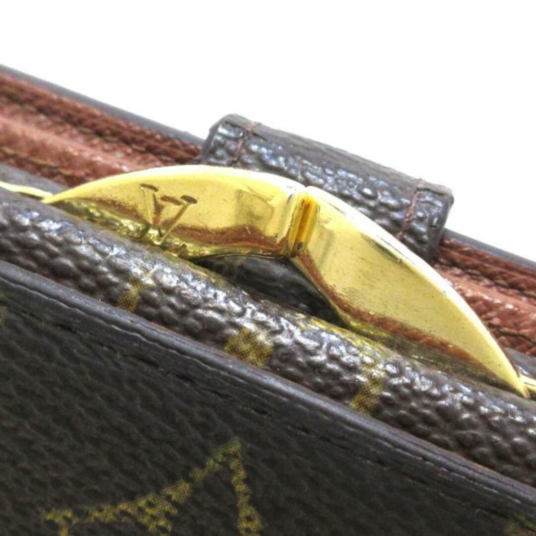 LOUIS VUITTON(ルイヴィトン)のルイヴィトン 2つ折り財布 モノグラム美品  レディースのファッション小物(財布)の商品写真