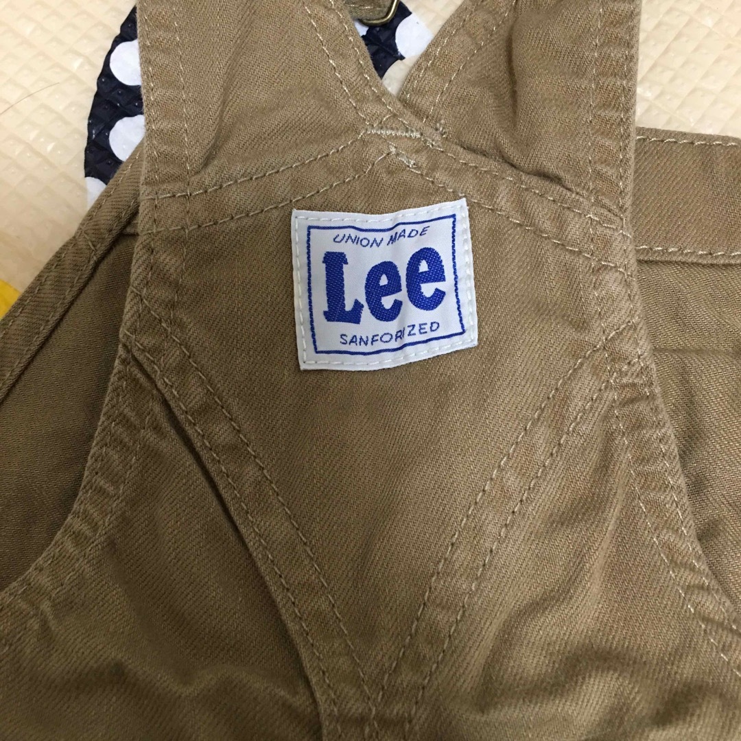 Lee(リー)の【美品】Leeキッズサロペット 80cm キッズ/ベビー/マタニティのベビー服(~85cm)(パンツ)の商品写真