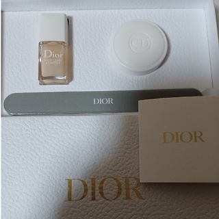 ディオール(Dior)の【未使用】ディオール プラチナ会員 バースデーギフト ネイルケアセット(ノベルティグッズ)