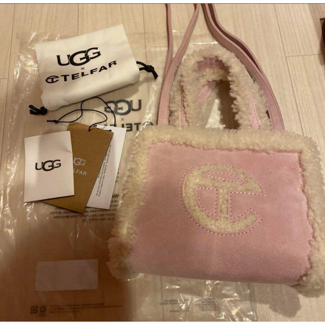 UGG(アグ)のUgg×Telfar small shopper ショルダーバッグ ピンク レディースのバッグ(ショルダーバッグ)の商品写真