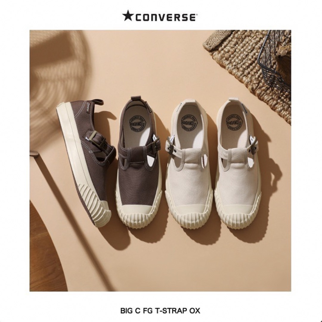 CONVERSE(コンバース)のCONVERSE  BIG C FG T-STRAP OX レディースの靴/シューズ(スニーカー)の商品写真