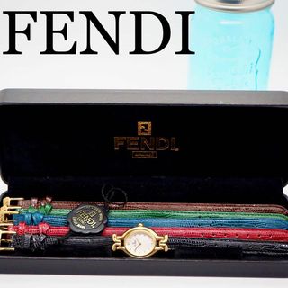 フェンディ(FENDI)の111【美品】FENDI フェンディ時計　カメレオン　レディース腕時計　完備品(腕時計)