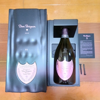 ドンペリニヨン(Dom Pérignon)の【正規品】ドンペリ　P2ロゼ　空瓶　空箱セット　2000年(シャンパン/スパークリングワイン)