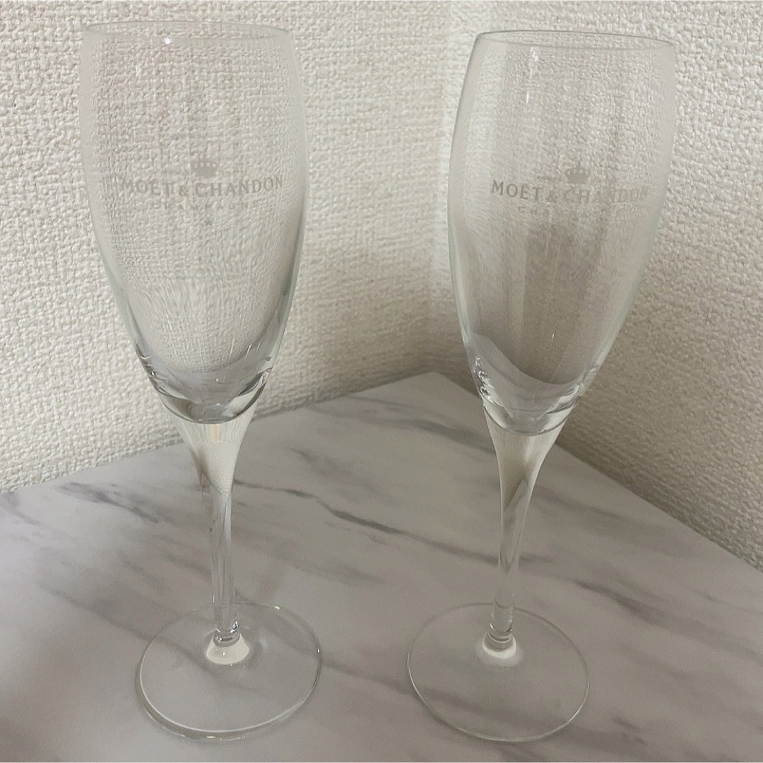 MOËT & CHANDON - 【非売品】モエ・エ・シャンドン シャンパングラス 2脚の通販 by taro's shop｜モエエシャンドンならラクマ