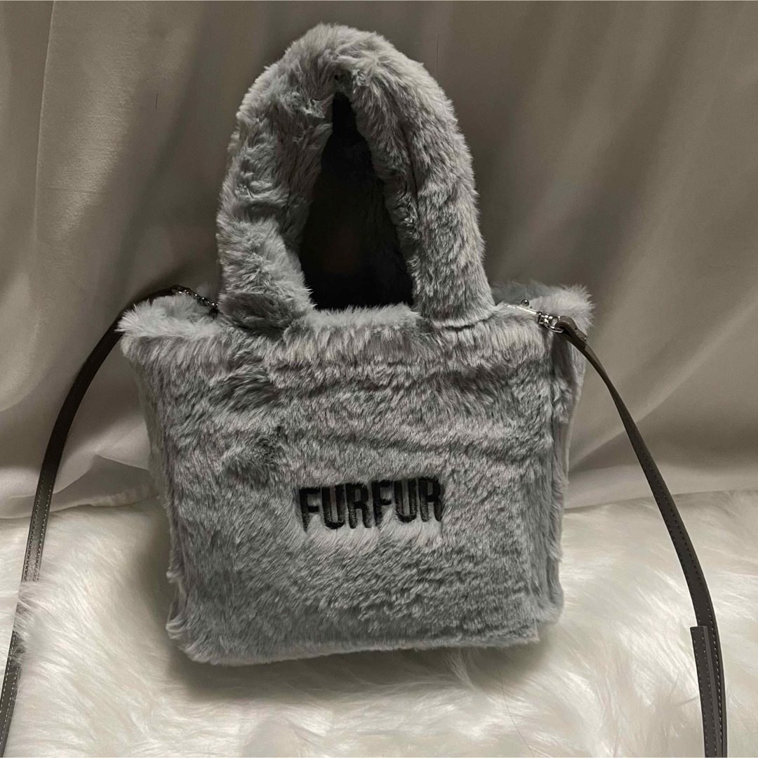 fur fur(ファーファー)の【FURFUR】エコファートートバッグ レディースのバッグ(トートバッグ)の商品写真