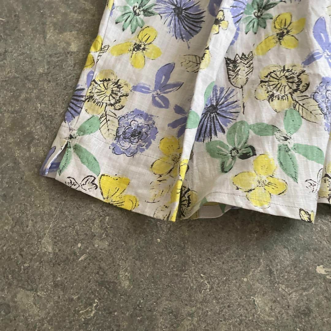 A コットンハウスアヤ cottonhouse aya 花柄 フラワー ブラウス A コットンハウスアヤ cottonhouse aya 花柄 フラワー ブラウス