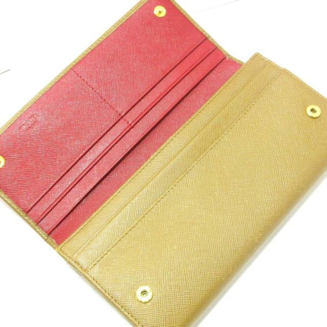 PRADA(プラダ)のPRADA(プラダ) 長財布 - ライトブラウン レディースのファッション小物(財布)の商品写真